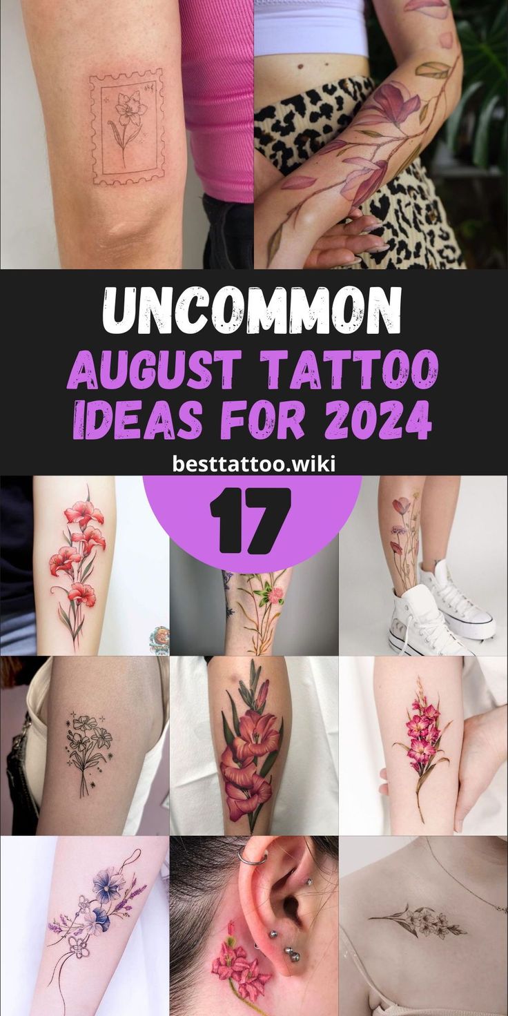 August Tattoo Ideas: 17 Meaningful Designs for Men and Women - Exploring Birth  Months, Zodiac