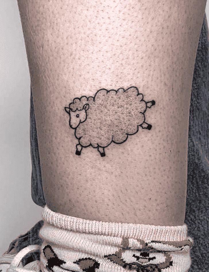 Sheep Tattoo Design Ideas Images