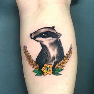 badger tattoo - Google Search