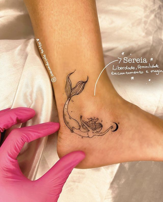 Pin by Becky DeLaFuente on tattoo ideas | Mermaid tattoos, Mermaid tattoo  designs, Creative tattoos