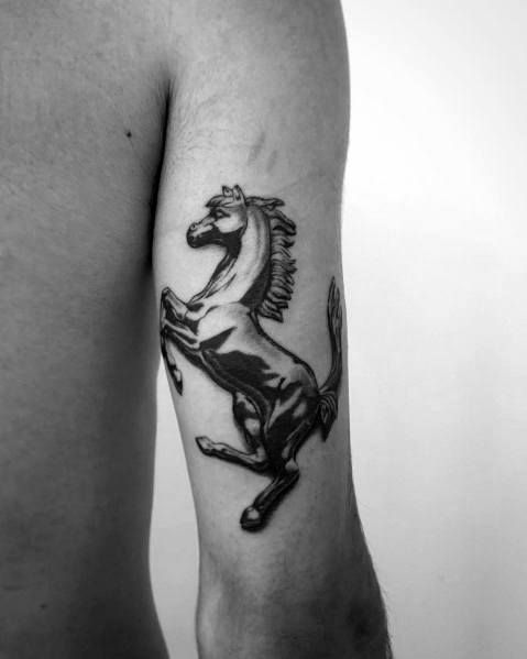 50 Ferrari Tattoo Ideas for Men