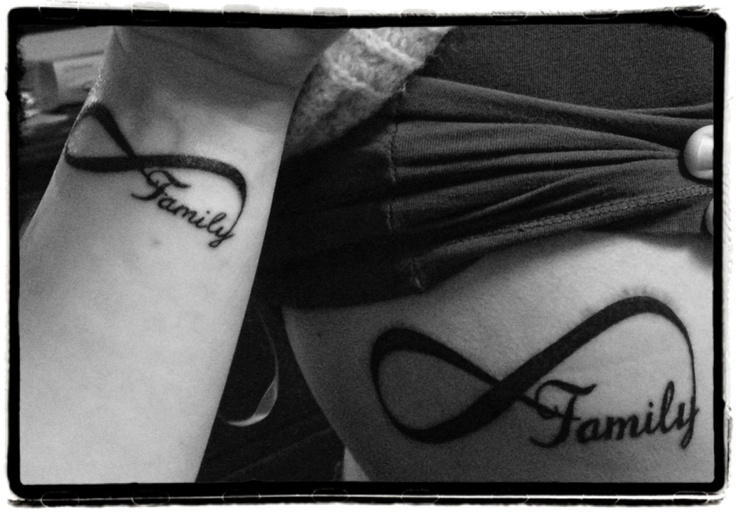 Nephew and Aunt: family forever tattoo. <3
