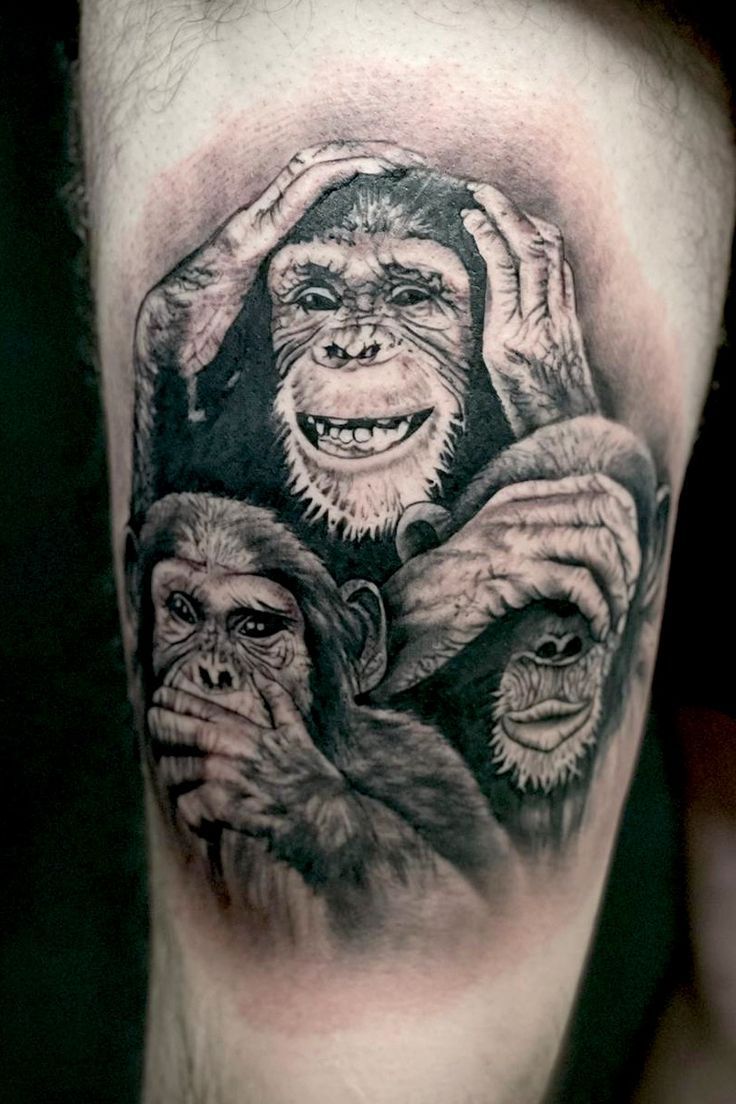 235+ Amazing Monkey Tattoo Designs (2024)