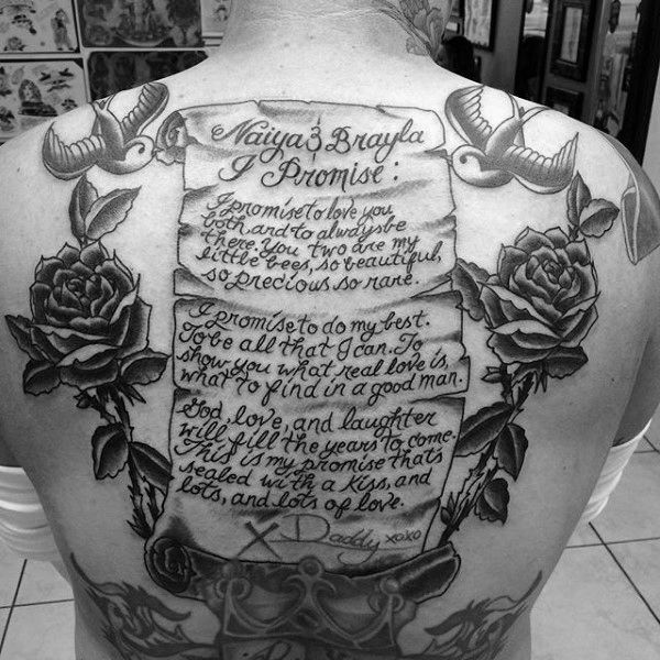 53 Scroll Tattoos for Men