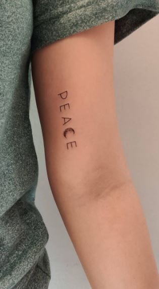55 Peace Tattoos | Ideas, Designs & Pictures - Tattoo Me Now