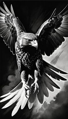 63 Hawk Tattoo Ideas in 2025 | hawk tattoo, tattoos, tattoo designs
