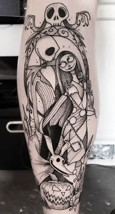 55 Tim Burton tattoo ideas | tim burton tattoo, body art tattoos, sleeve  tattoos