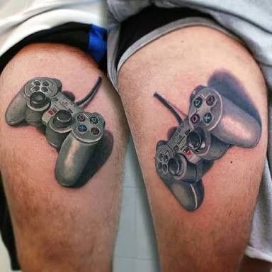 Pin by Justine Valenzuela on Tattoos | Playstation tattoo, Gaming tattoo, Tattoo  designs