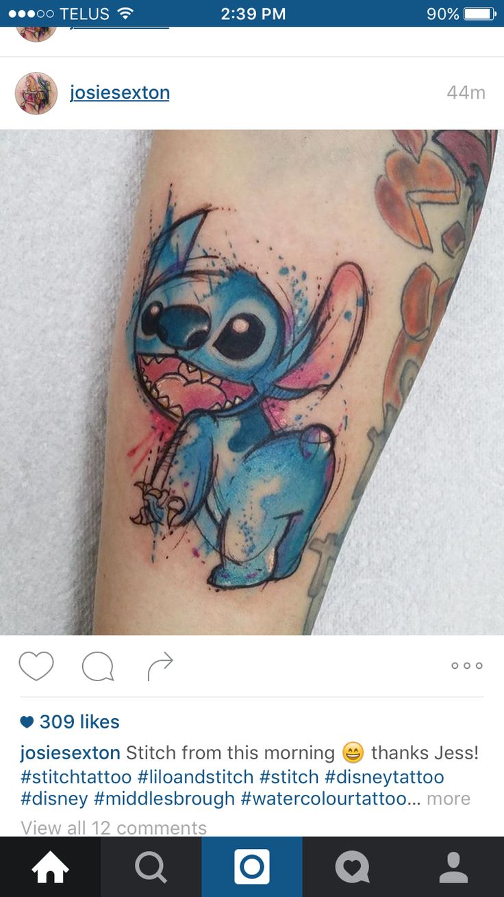 Stitch | Stitch tattoo, Tattoo designs, Lilo and stitch tattoo
