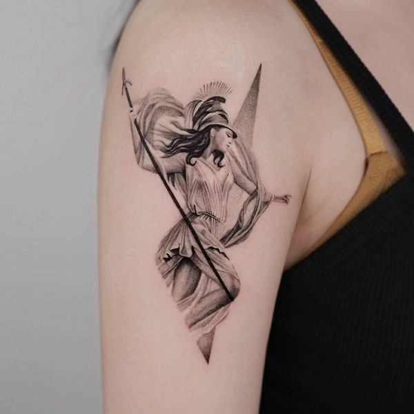 30 Best Athena Tattoo Ideas - Read This First