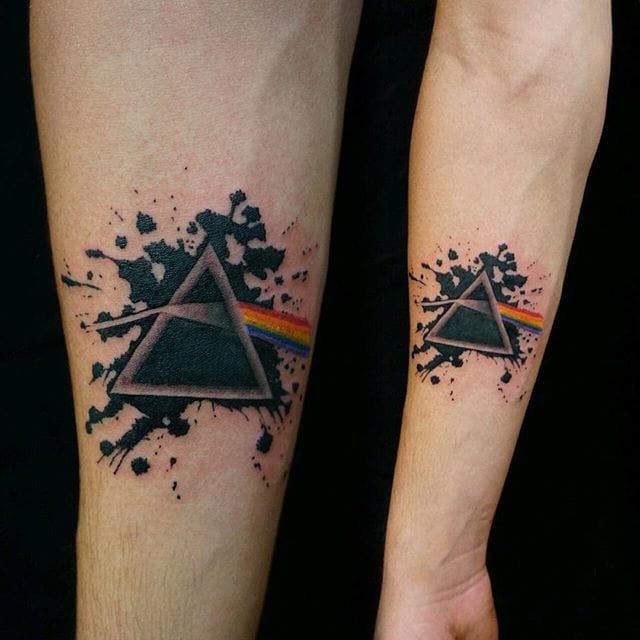 25 Pink Floyd Tattoos That Got Us Seeing The Dark Side Of The Moon