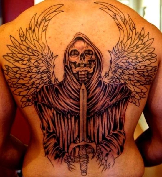 Grim Reaper Tattoos for Men
