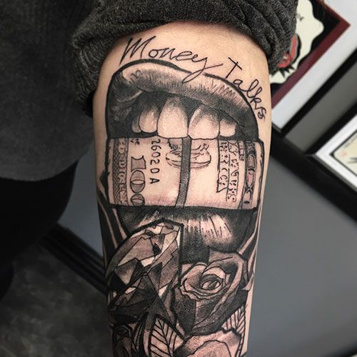 135 Cool Money Tattoos For Men in 2025