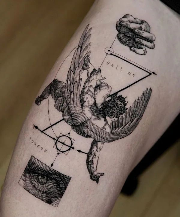 73 Timeless Icarus Tattoo Designs To Get In 2025
