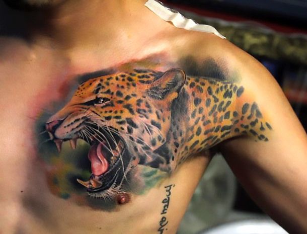 Jaguar Tattoo for Men Tattoo Idea