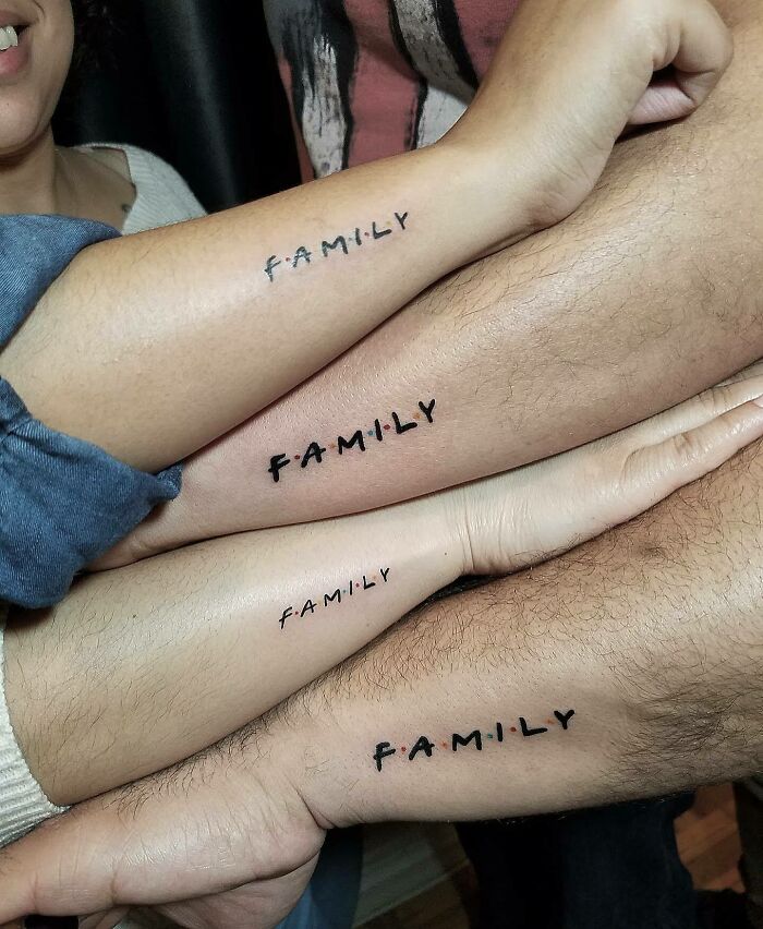 Family of 6 Tattoo Ideas