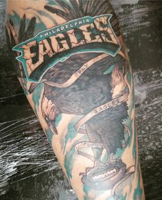 Discover 48 Cool Tattoo Philly and Philadelphia Flyers Tattoo Ideas | sport tattoos, brian dawkins, philadelphia eagles merchandise and more