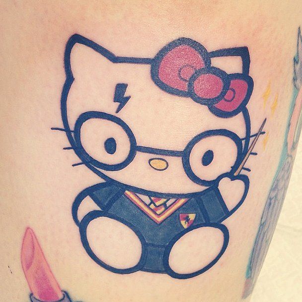 The Cutest, Most Creative Hello Kitty Tattoos