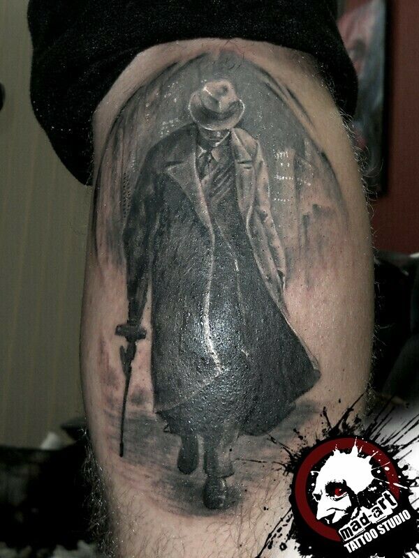 gangster tattoo