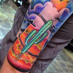 Discover 12 Arizona Sunset Tattoos and Desert Tattoo Ideas | cactus tattoo,  arizona tattoo, desert sunset and more