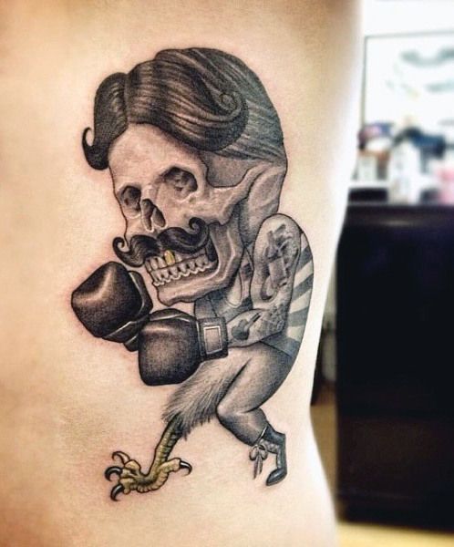 40 Inspiring Boxing Tattoos for Men