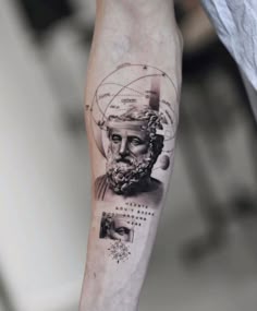 Tattoos: Discover 16 Stoic tattoos ( thigh) ideas on this Pinterest board |  sleeve tattoos, tattoos for guys and more