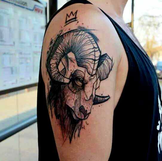 55+ Best Aries Tattoos Zodiac Sign & Symbol With Meanings...