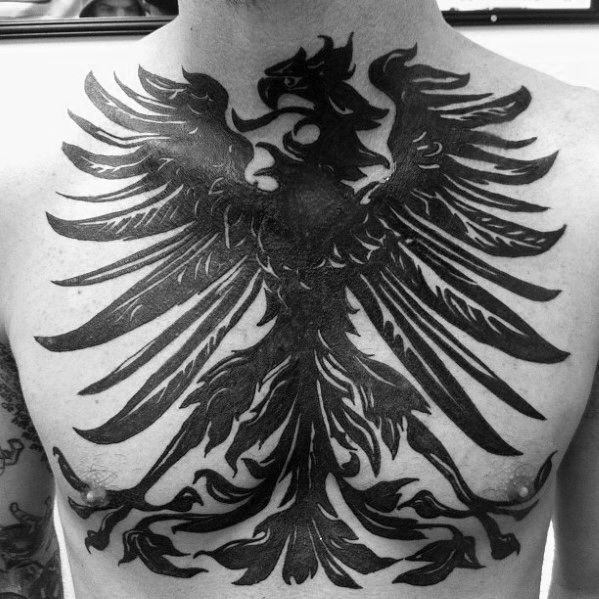 50 German Eagle Tattoo Designs for Men