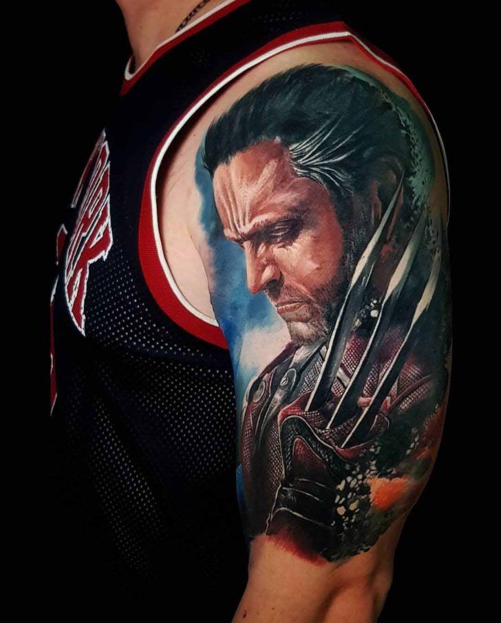 Wolverine Tattoo on Shoulder – Best Tattoo Ideas Gallery