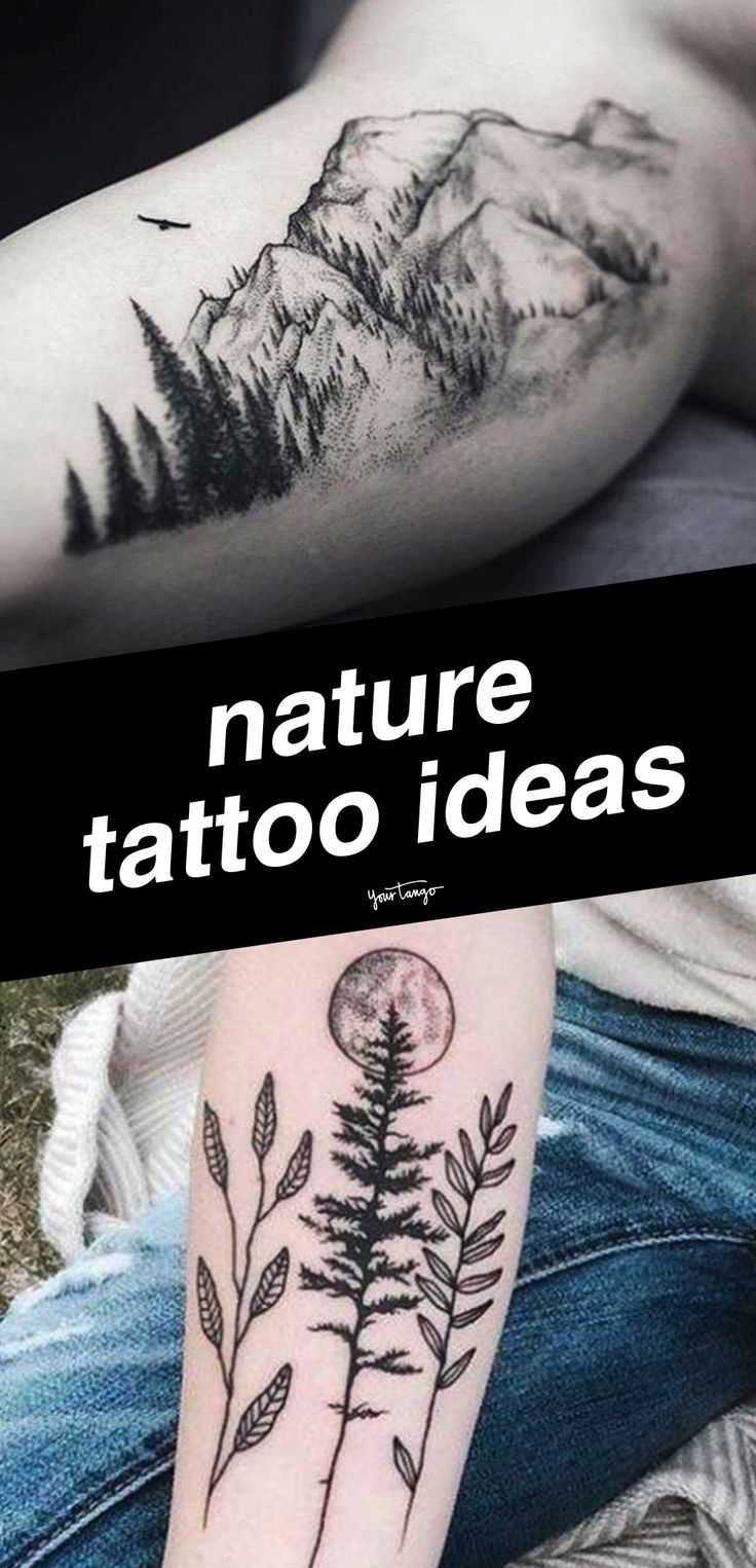 40 Stunning Nature-Inspired Tattoo Ideas For You To Get If You Love The  Outdoors & Traveling