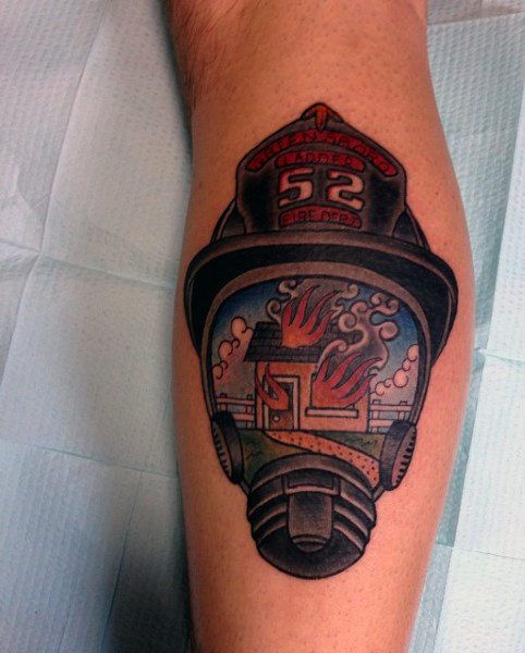 50 Epic Firefighter Tattoos for Men