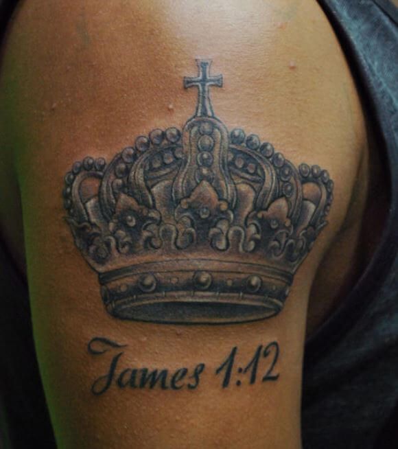 50+ King Queen Crown Tattoo Designs With Meaning (2024)