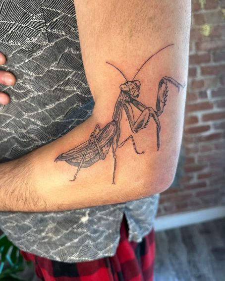 40 Best Praying Mantis Tattoo Designs You Should Try In 2025