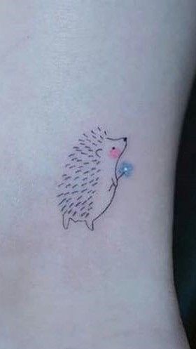 Dream tattoo #hedgehog | Tatuaggi piccoli, Tatuaggi, Idee per tatuaggi