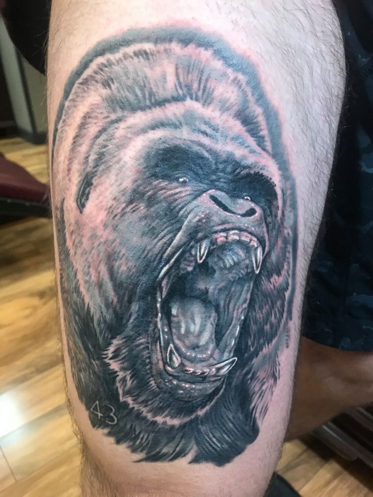 190+ Magnificent Gorilla Tattoo Designs With Meanings (2024)