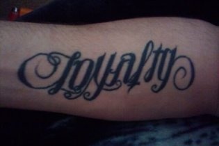loyal and betrayal tattoo