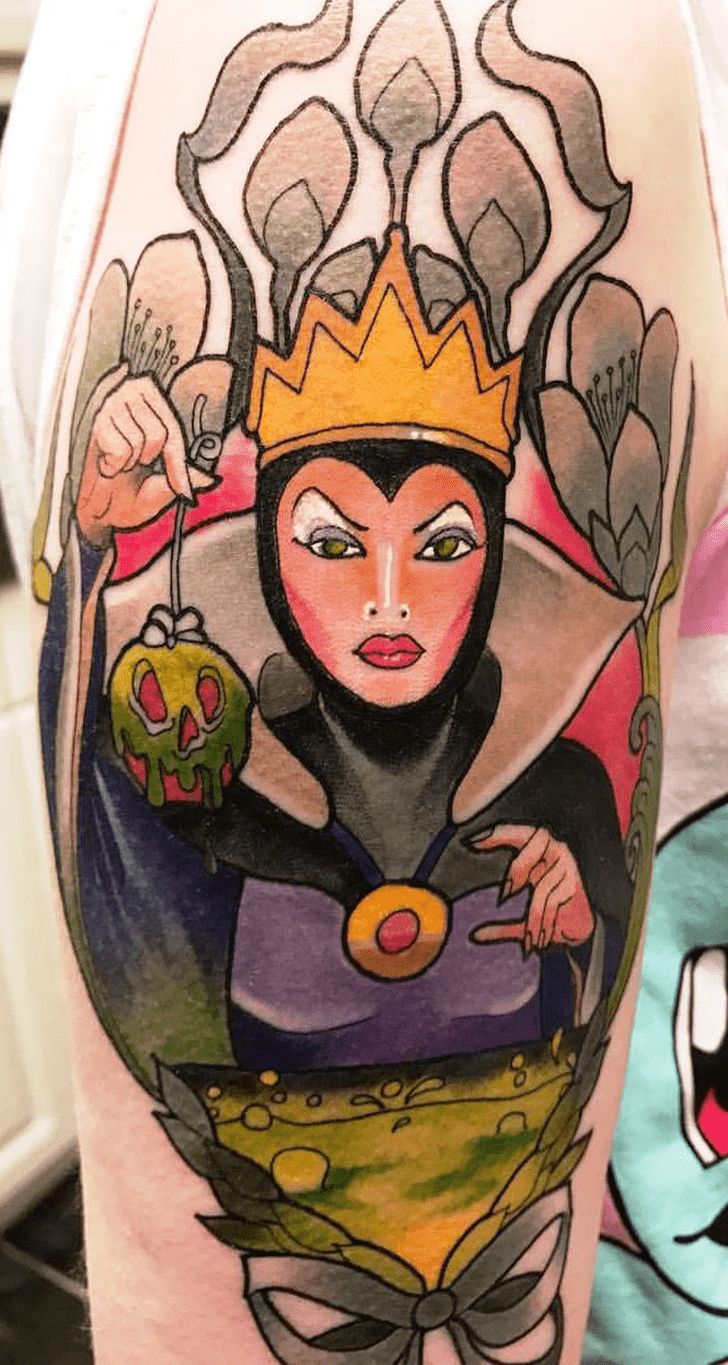 Evil Queen Tattoo Design Ideas Images