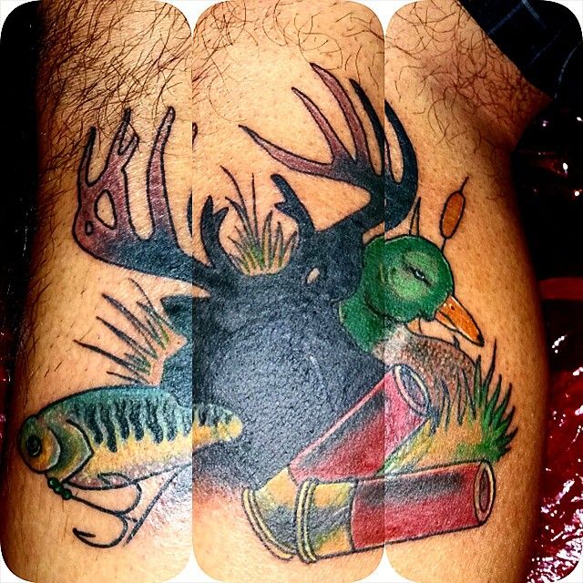 89 Best Hunting Tattoos Of All Time - Good Game Hunting