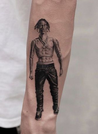 Best 29 Travis Scott Tattoo Designs and Ideas - NSF News