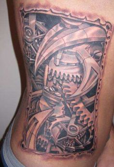 8 Clock Gears Tattoo ideas to save today | gear tattoo, steampunk tattoo,  sleeve tattoos and more