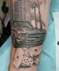 8 Car tattoos ideas | car tattoos, tattoos, mustang tattoo