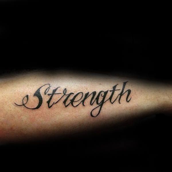 60 Manly Strength Tattoos for Men