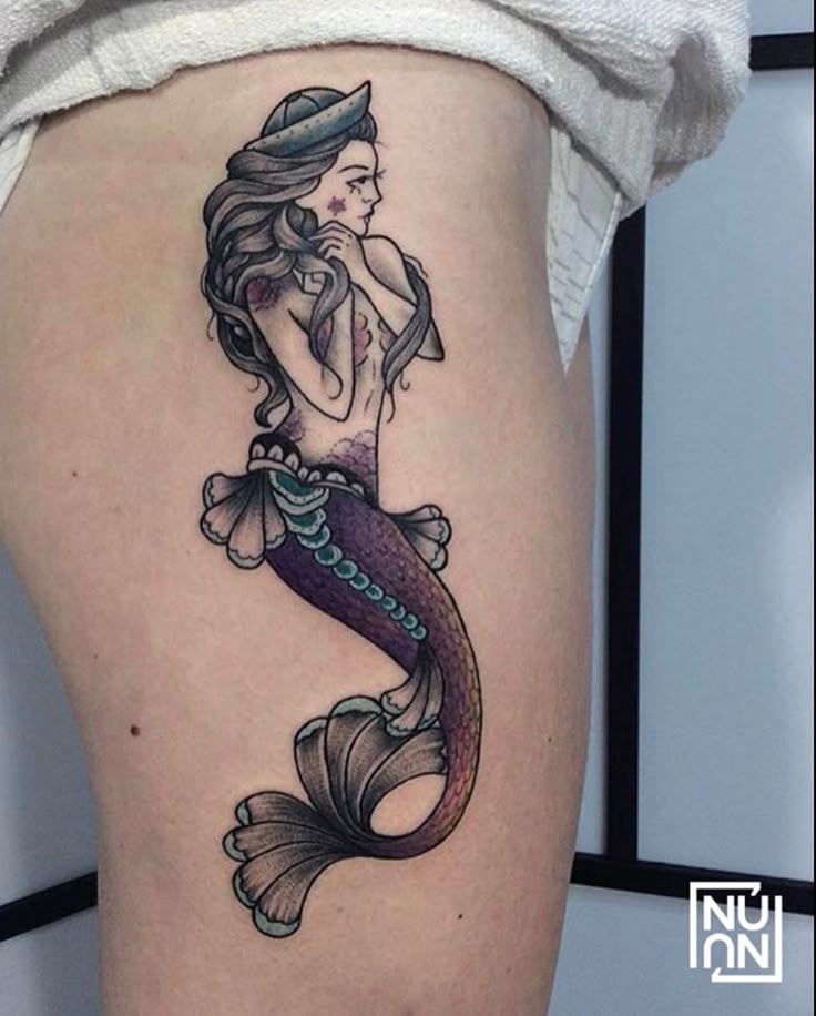 64 Cool Mermaid Tattoo Ideas That Can Make You Look Stunning