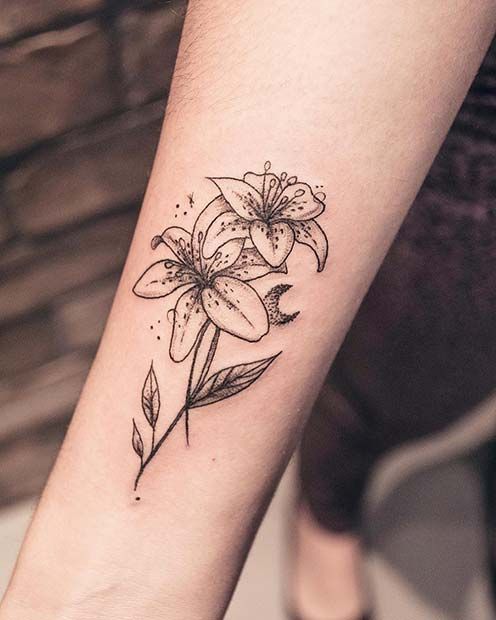 250+ Lily Tattoo Designs With Meanings (2024) Flower ideas & Symbols