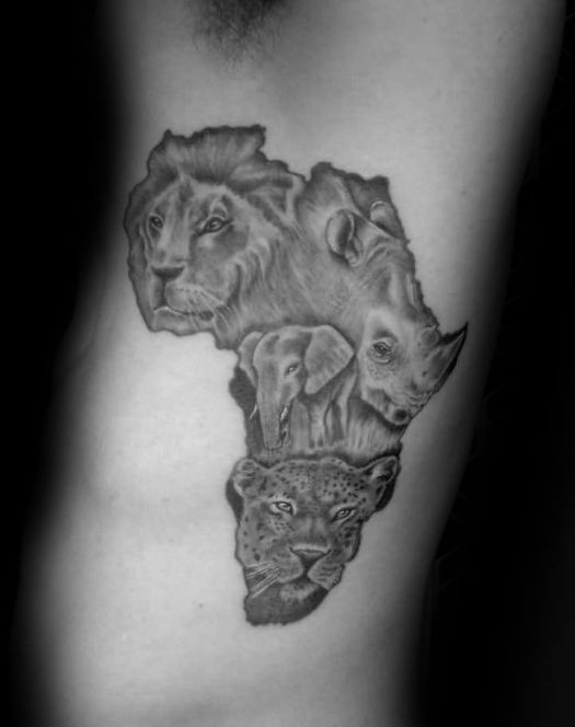 53 Africa Tattoo Designs for Men