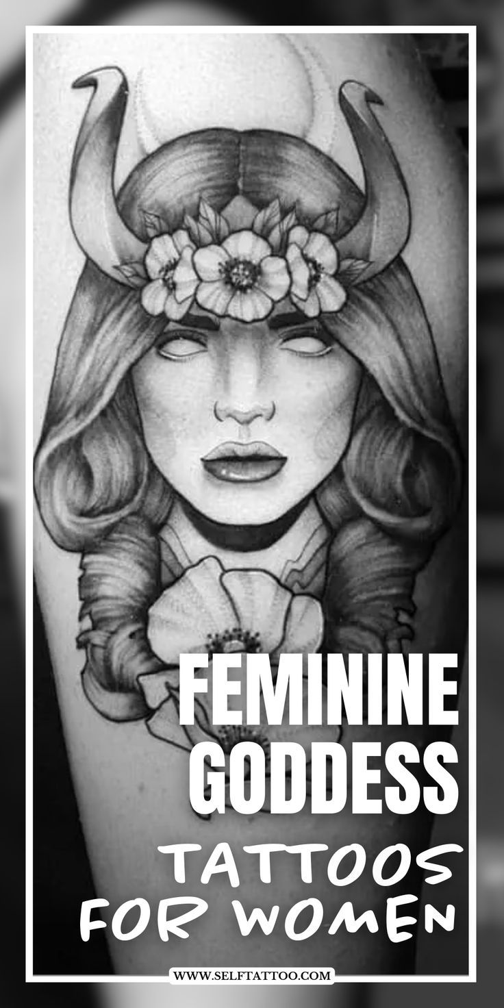 Feminine Goddess Tattoos For Women