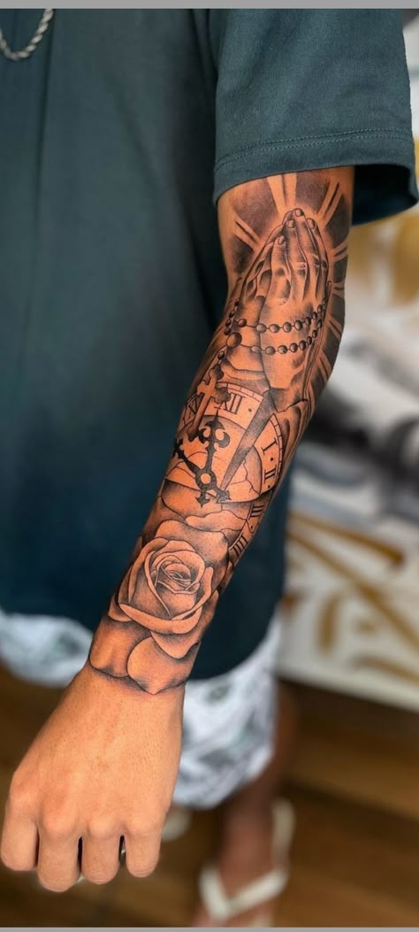 Motivational Tattoos for Men Forearm