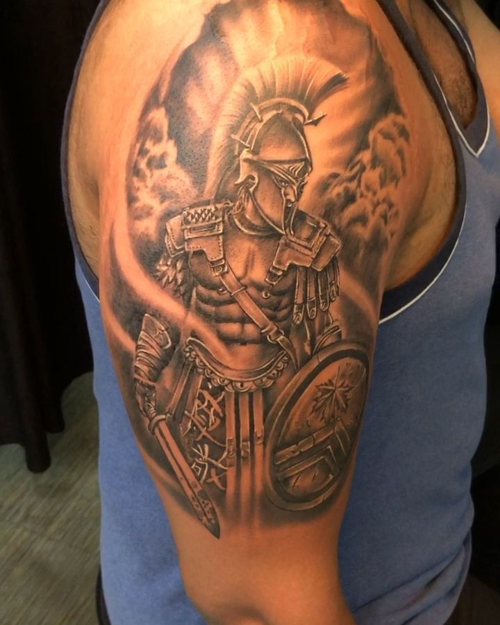 300+ Powerful Warrior Tattoo Designs (2024)