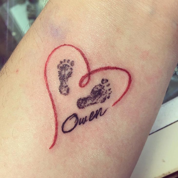 14+ Footprint Tattoo Designs, Ideas