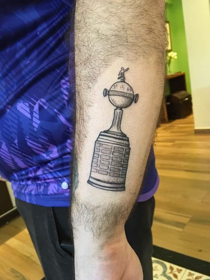 500 tattoo ideas | Libertadores trophy by tutumetatua in Maringá, Brazil